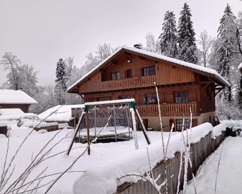 Chalet Esprit Bed & Breakfast Morillon Exterior photo