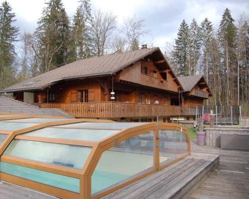 Chalet Esprit Bed & Breakfast Morillon Exterior photo